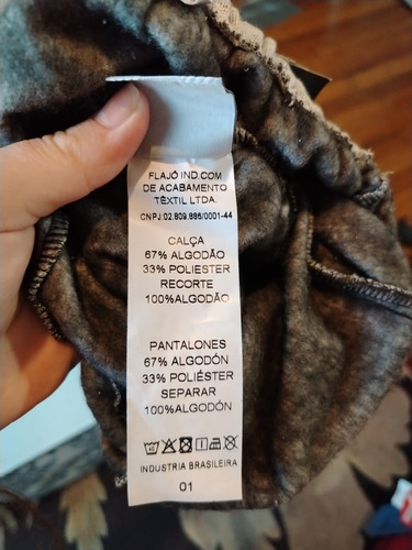 Calça Moletom Infantil Menino Mescla Com Estampa Creative - Imagem 5