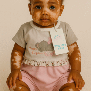 Macacão Menina P (1 a 3 meses) Rosa com Bordado Elefante