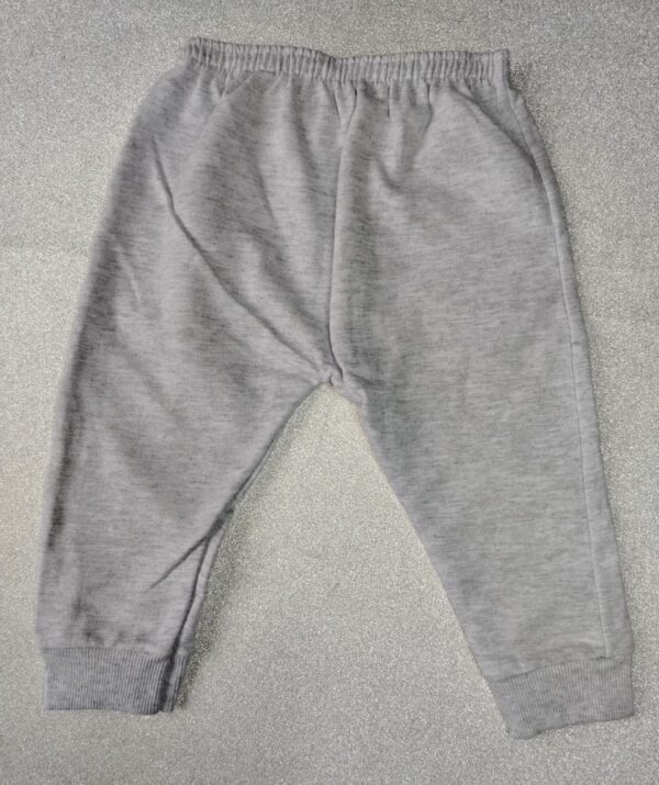 Conjunto Moletom Bebê Unissex Cinza com Capuz Peluciado – Hello Baby P (1 a 3 meses) - Imagem 8