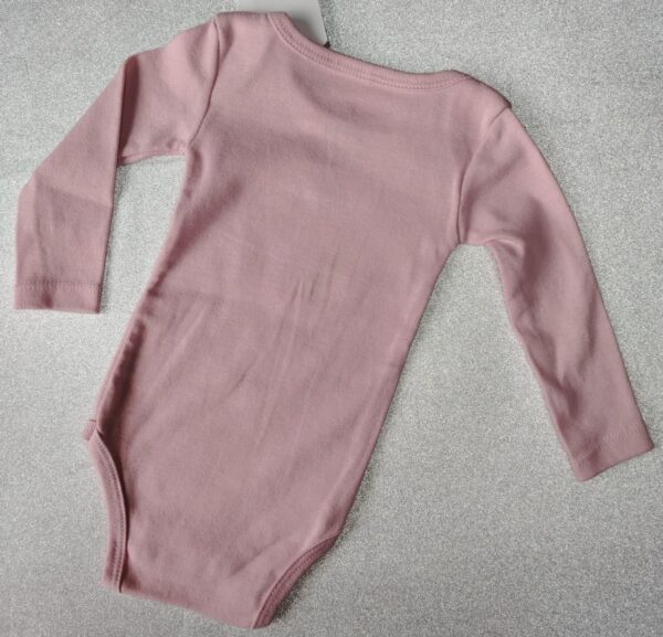 Body Menina P (1 a 3 meses) – Rosa com Estampa Pirulito - Imagem 4