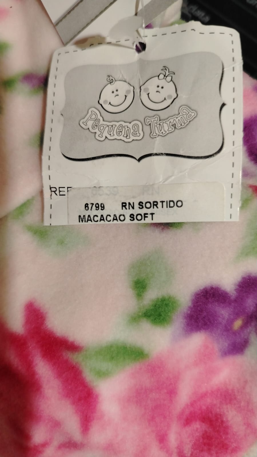 Macacão Soft Floral RN com Capuz - Imagem 5