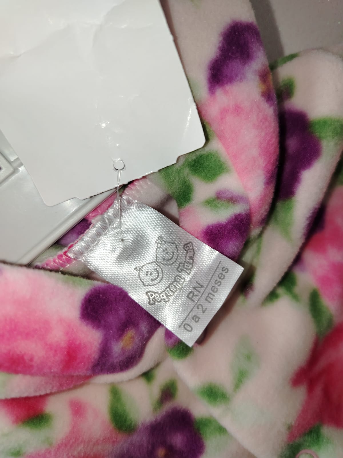 Macacão Soft Floral RN com Capuz - Imagem 4