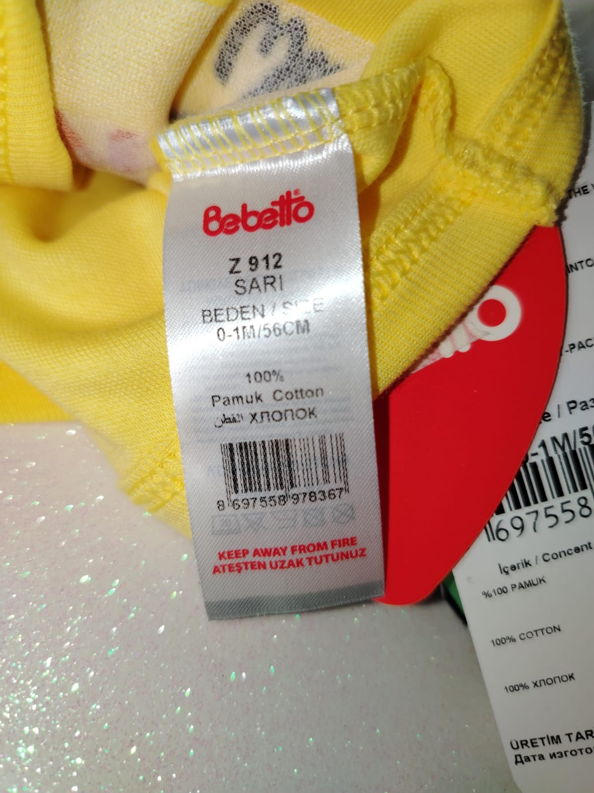 Conjunto 3 Peças RN Bebetto Leãozinho (Blusa, Calça e Touca) - Imagem 4