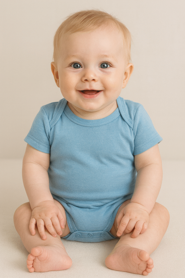 Macacão Menino Azul P (2 a 4 meses)