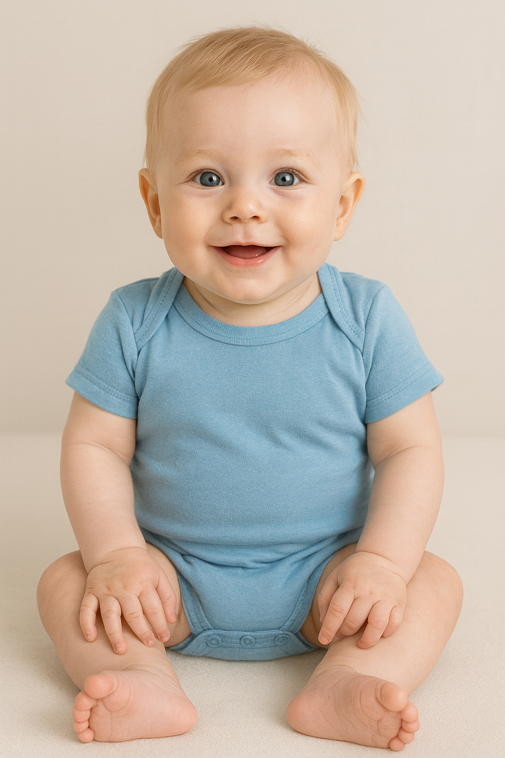Macacão Menino Azul P (2 a 4 meses)