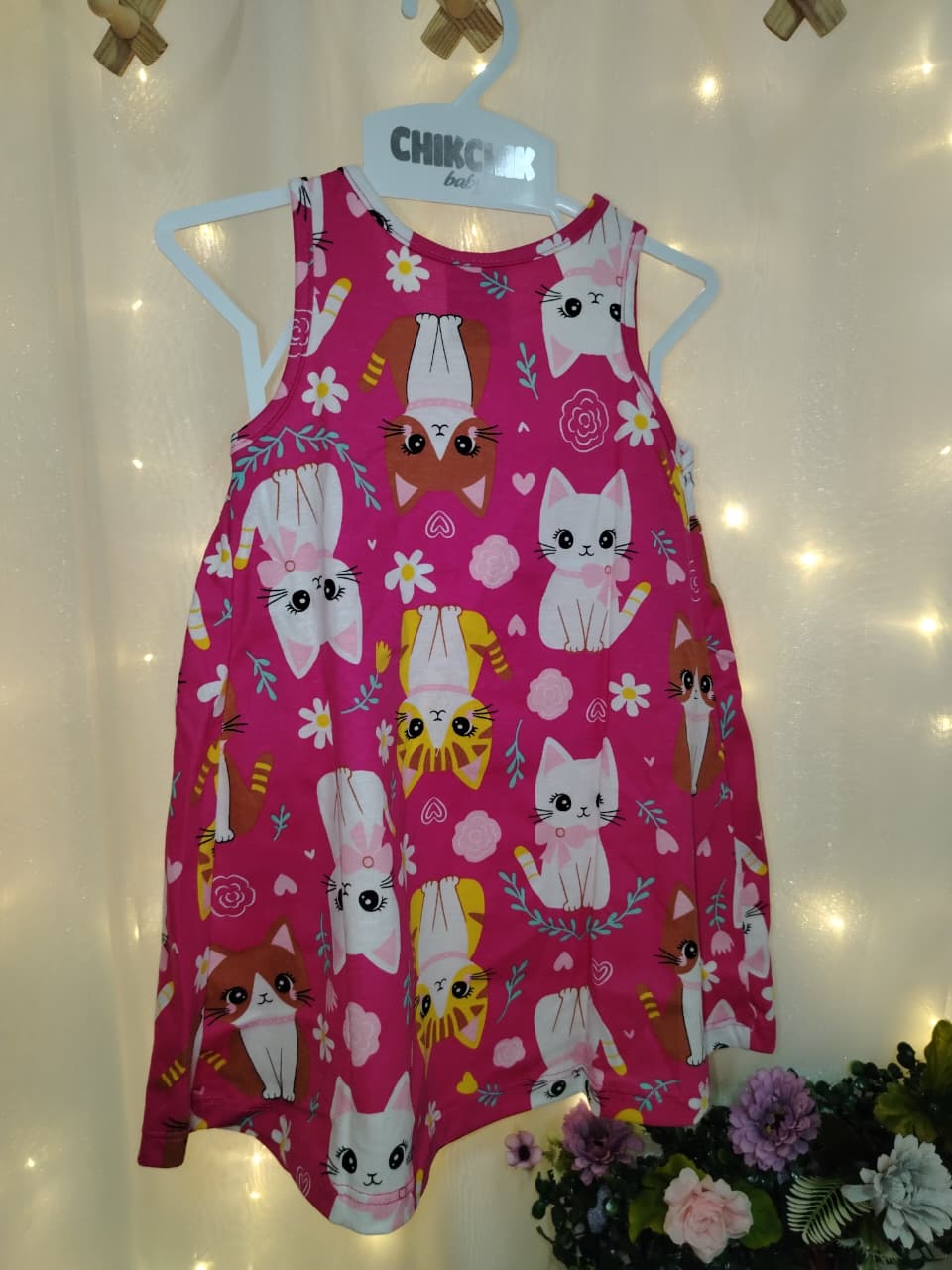 VESTIDO INF REGATA GATINHOS 1 AO 3 REF1001239 Tamanho 1 - Imagem 2