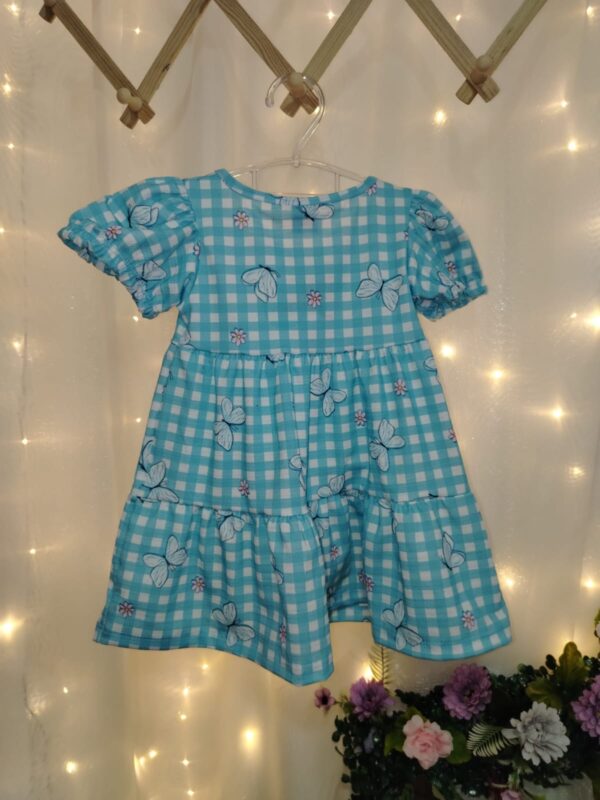 VESTIDO INF MC XADREZ FRANZIDO LACO 1AO3 REF40756 tamanho 1 - Imagem 2