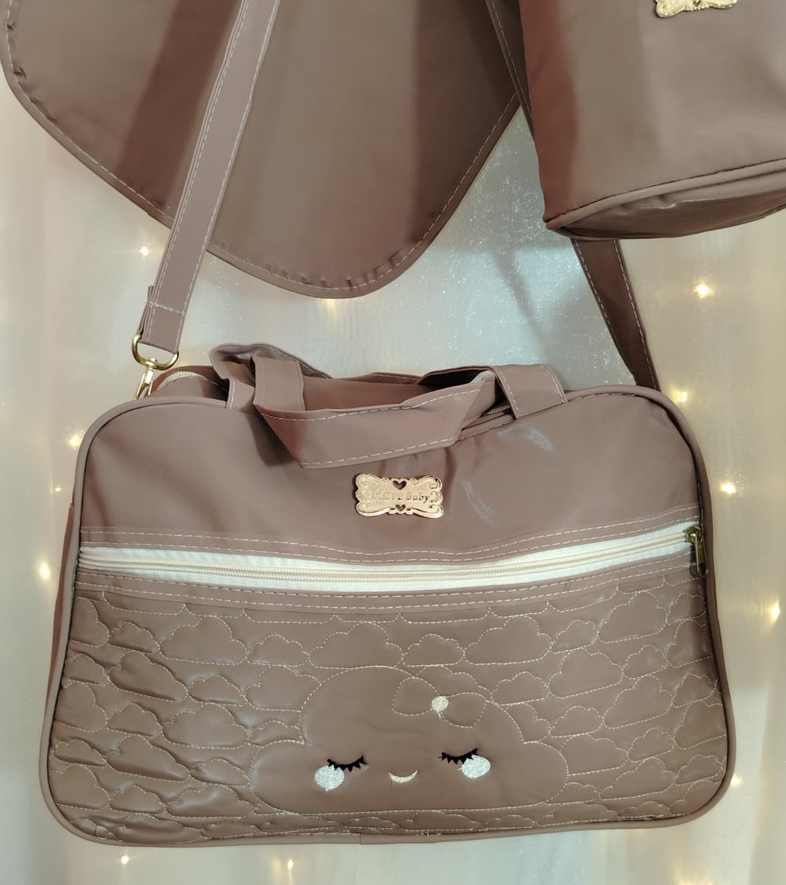 KIT BOLSA BEBE 4PCS NUVEM REF1055 SORTIDO - Imagem 5