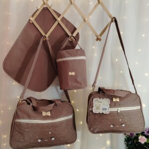 KIT BOLSA BEBE 4PCS NUVEM REF1055 SORTIDO