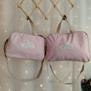 KIT 2PCS BOLSA MATERNIDADE CHUVA REF231/32 ROSA