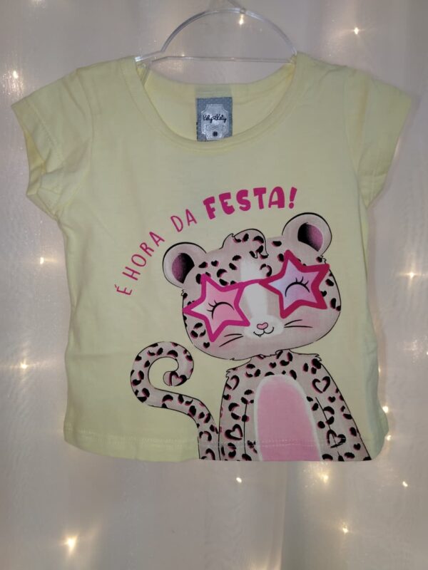 BLUSA FEM MC ONCA OCULOS MALHA 1AO3 REF43314 TAMANHO 1 - Imagem 3