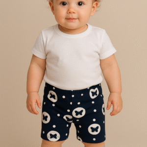 SHORTS FEM INF CICLISTA ESTAMPADO 1 AO 3 REF107622