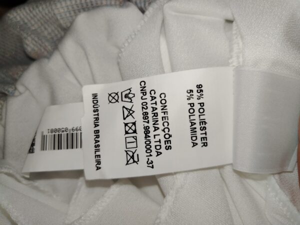 VESTIDO INF RODADO FLORES BRILHO 6AO12 REF3100193 TAMANHO 8 - Imagem 7
