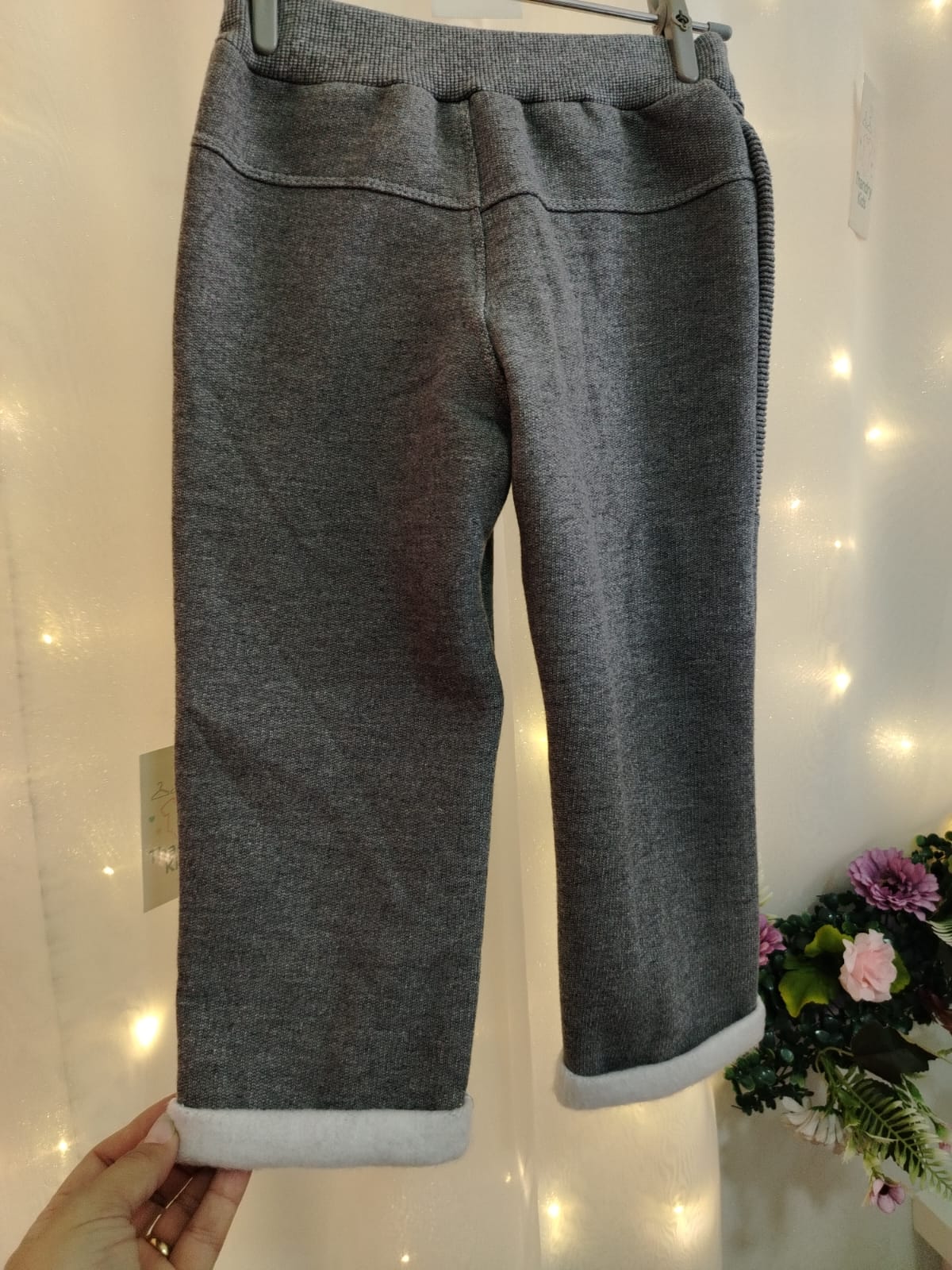 Calça Infantil Mescla Texturizada com Botões – Menino Tamanho 2  SKU: - Imagem 2