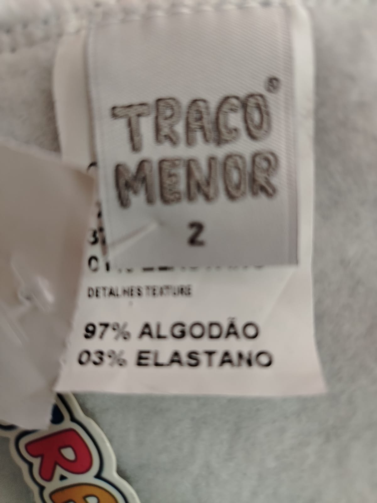 Calça Infantil Mescla Texturizada com Botões – Menino Tamanho 2  SKU: - Imagem 6