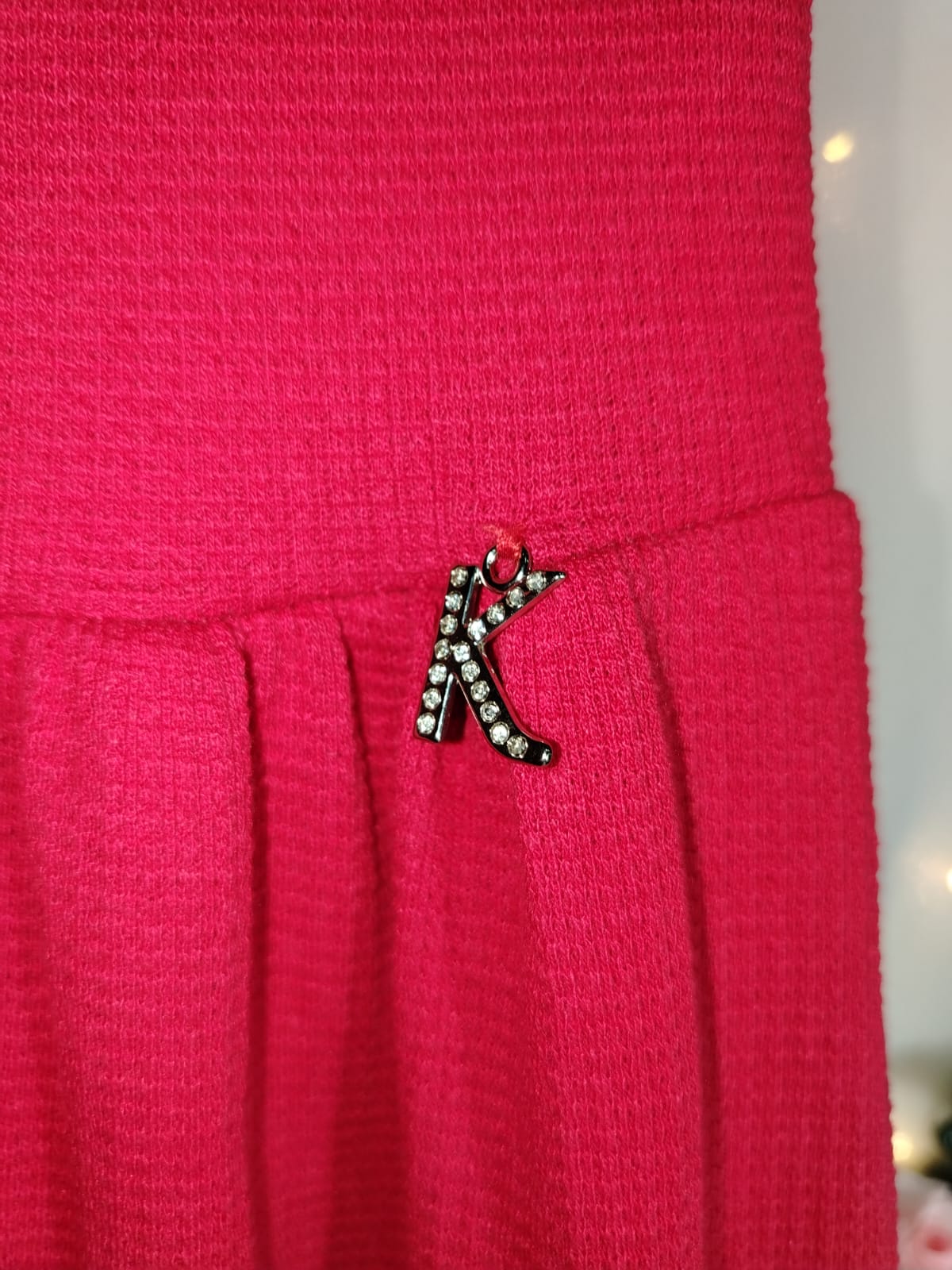 Vestido Menina Kiki Vermelho tamanho 6 - Imagem 4