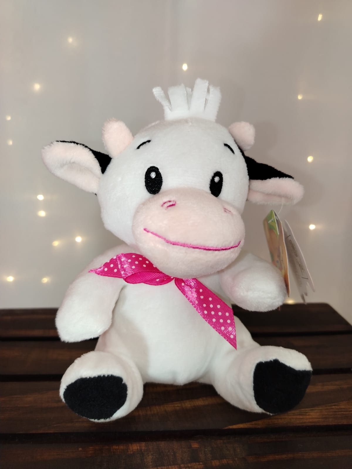 ANIMAIS PELUCIA SORT. 15CM RF.F1793 FIZZYBranca com Lenço Rosa tamanho P