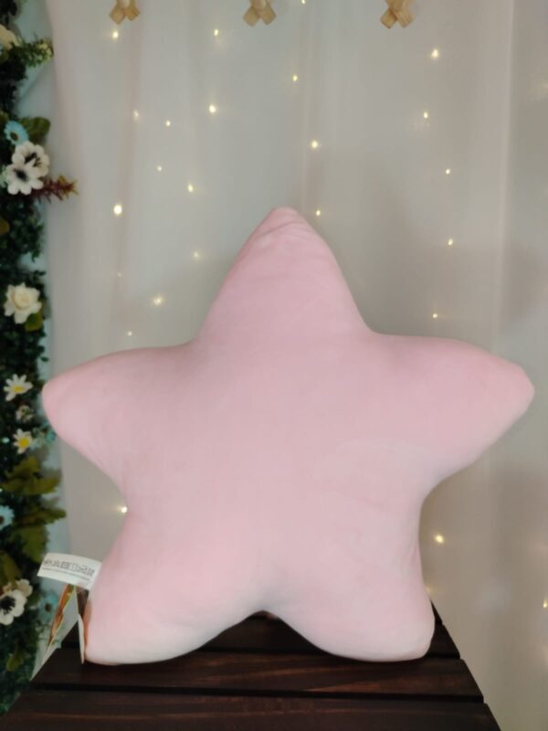 Almofada Estrela Rosa de Pelúcia – Fizzy (+18M)  tamanho GG - Imagem 2