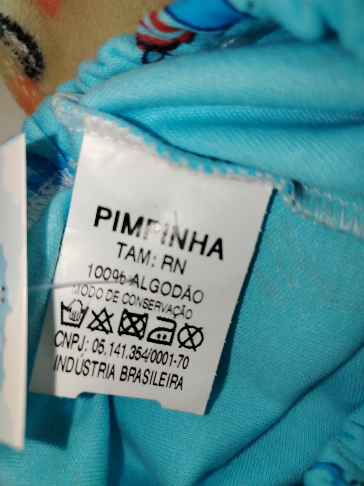 Calça RN Ursinho Azul Pimpinha - Imagem 4