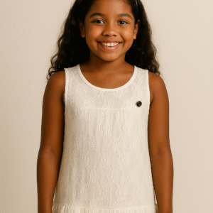 Vestido Renda Menina Tamanho 10 (9 a 10 anos) 09839803