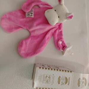 Naninha Hipopótamo Rosa HSC Pelúcias Premium