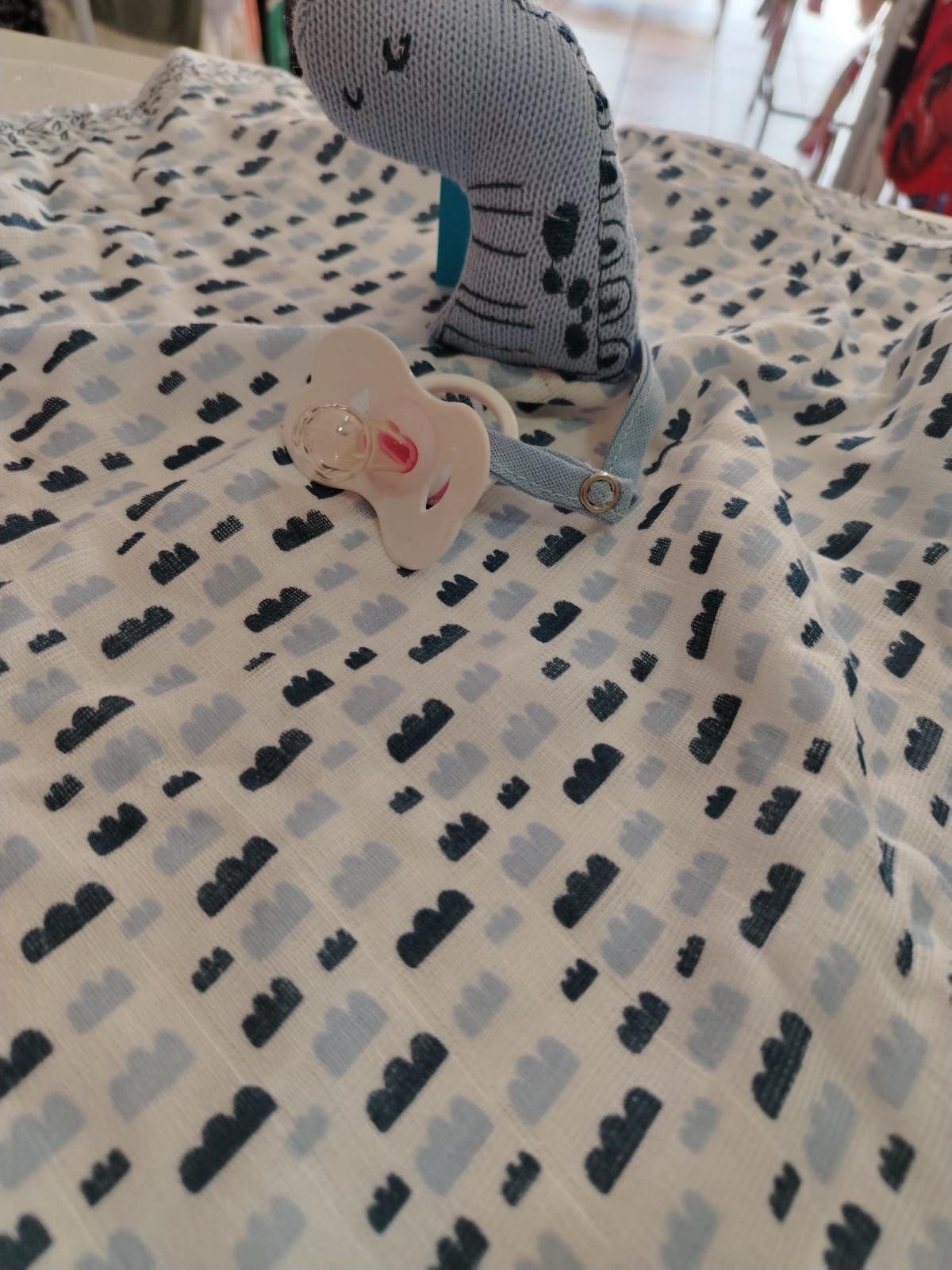 Naninha Dinossauro com Prendedor de Chupeta Minasrey HSC Premium - Imagem 4