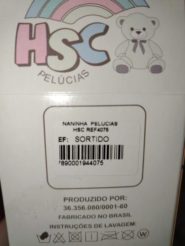 Naninha Leão Safari com Prendedor de Chupeta – HSC Pelúcias - Imagem 7
