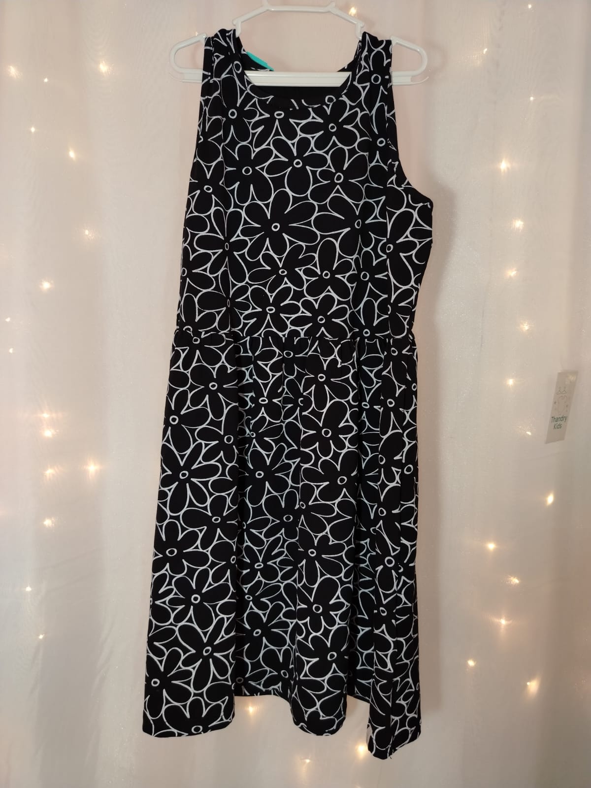 VESTIDO FEM JUV REGATA ESTAMPADO 10/16 REF232253 T - Imagem 5