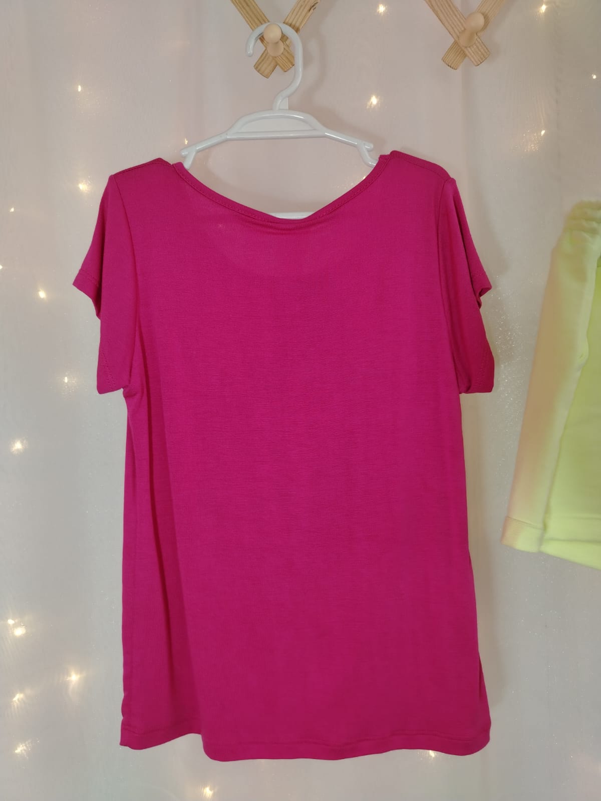 Conjunto Feminino LUNEDI Keep Moving Pink e Amarelo –  09840107 Tamanho 10 - Imagem 5