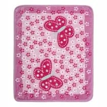 Cobertor Bebê Raschel Le Petit Corttex Gatinha Rosa