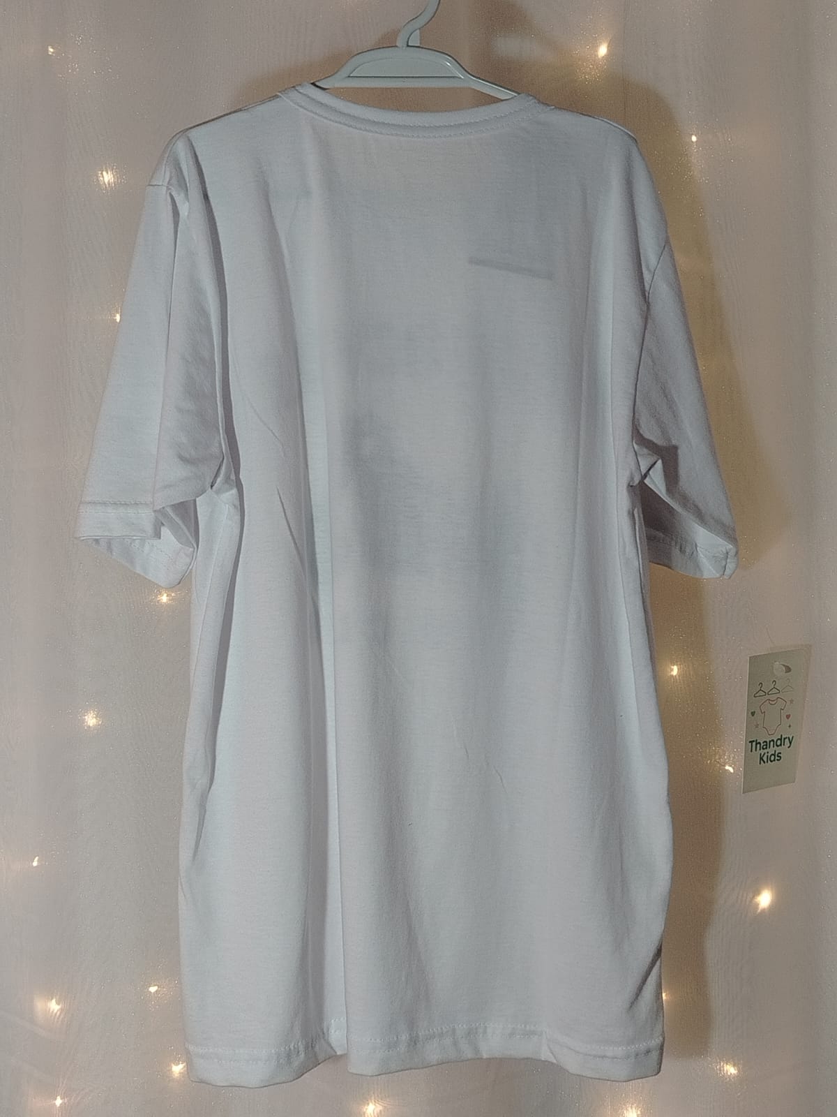 Camiseta Branca com Estampa Moto Club – Unissex (Tamanho 10) - Imagem 3