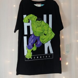 CAMISETA MC MASC AVENGERS 4AO10 REF03696 TAMANHO 10 PRETO