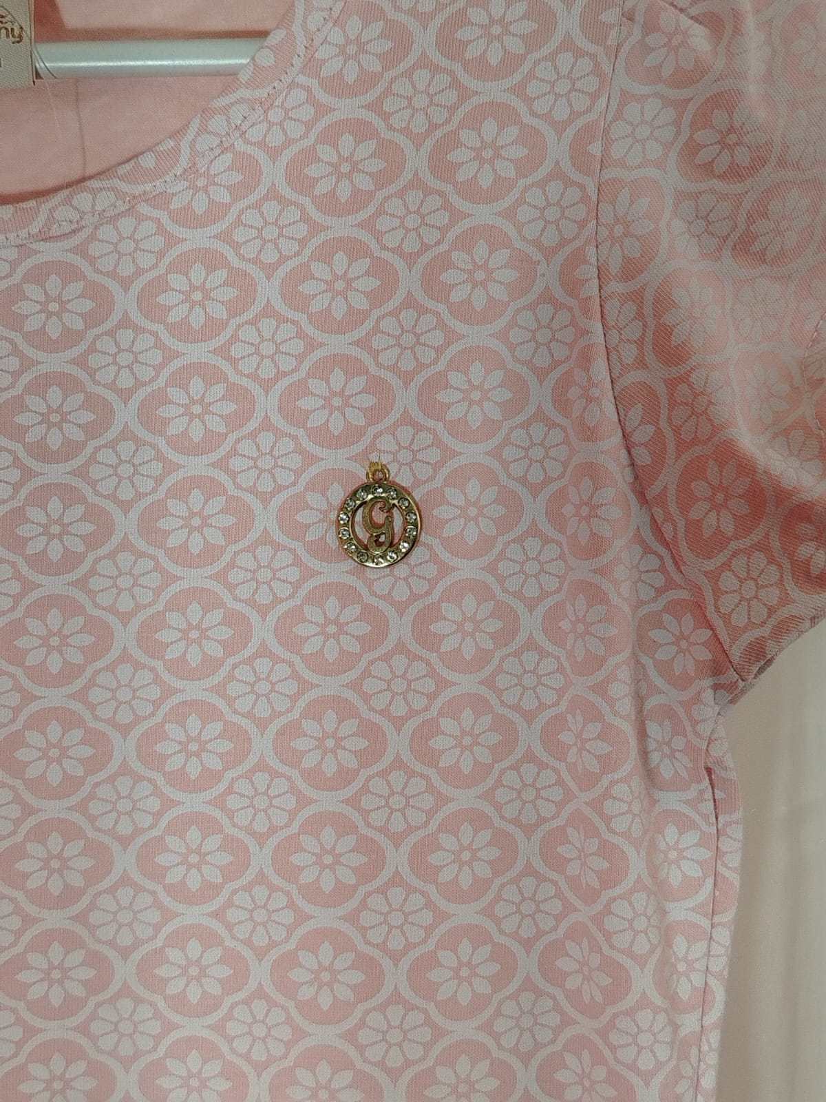 VESTIDO FEM MC JUV ESTAMPADO 10AO14 REF21619 TAMANHO 10 - Imagem 3