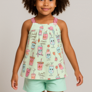 CONJ FEM INF BATA ALCA ELASTICO 4 AO 8 REF232207