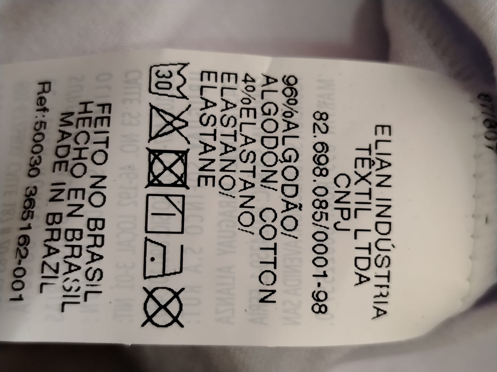 BLUSA FEM MC INF 10AO16 REF50030 TAMANHO 10 - Imagem 4