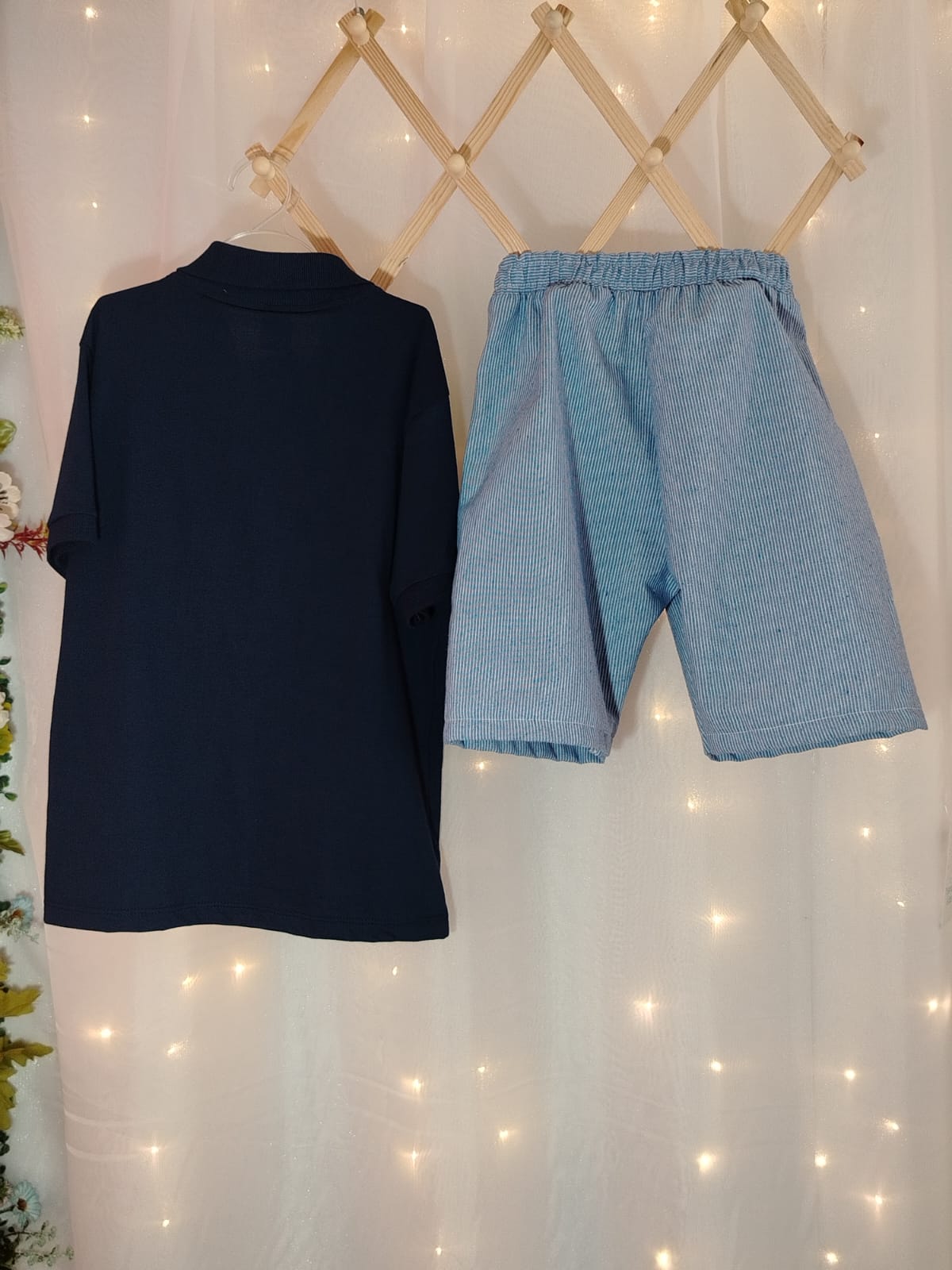 Conjunto Menino Polo Marinho Just Enjoy the Ride 00219 Tam. 8 - Imagem 3