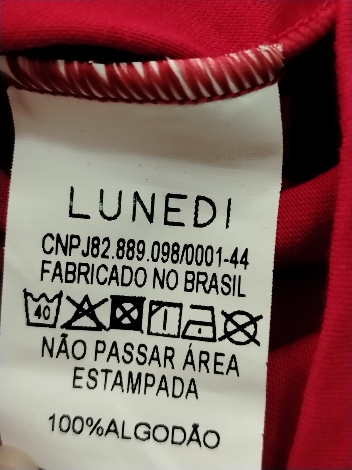 Camiseta Polo Menino Vermelha 09902411 Tam. 6 - Imagem 4