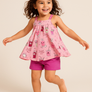 CONJ FEM INF BATA ALCA ELASTICO 4 AO 8 REF232207