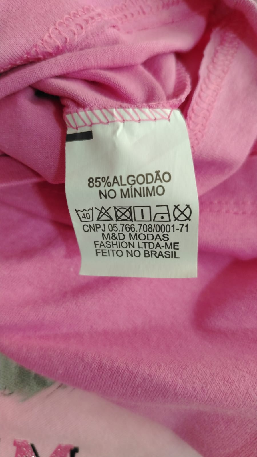 Blusa Ciganinha Menina Rosa pitiska 5014 – Tamanho 4 - Imagem 4