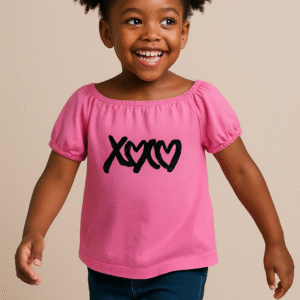 Blusa Ciganinha Menina Rosa pitiska 5014 – Tamanho 4