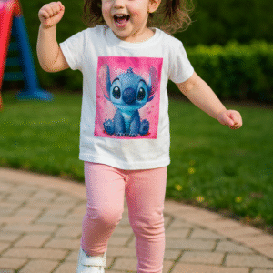 BLUSA MC FEM INF ESTAMPA ANIMADA BRILHOS 90199009 SORTIDAS strit 4 branca