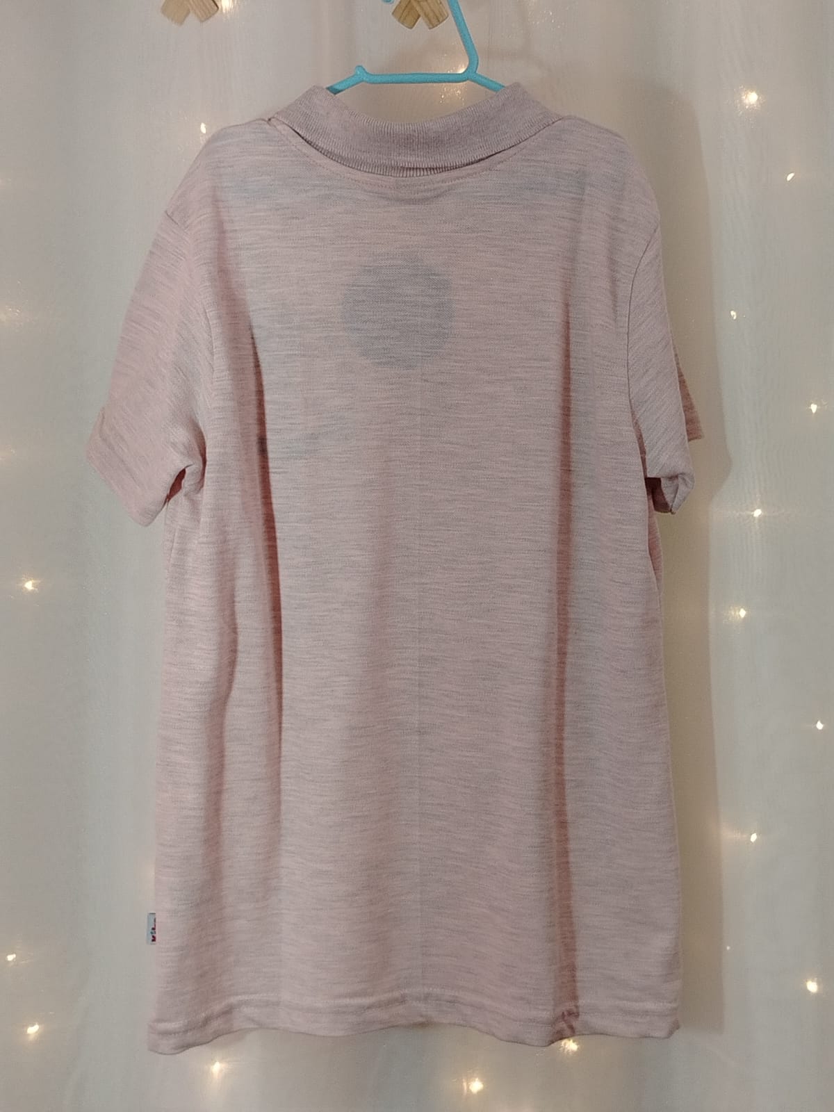 Camisa Polo Menino Rosa Mescla – Kiko & Kika (Ref. 04984) - Imagem 3