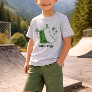 Conjunto Infantil Masculino Camiseta e Bermuda Streetstyle – Ref. 099080.41