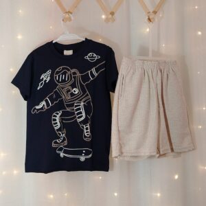 Conjunto Camiseta Regata e Bermuda Menino 6 Anos – Ref. 099039.04