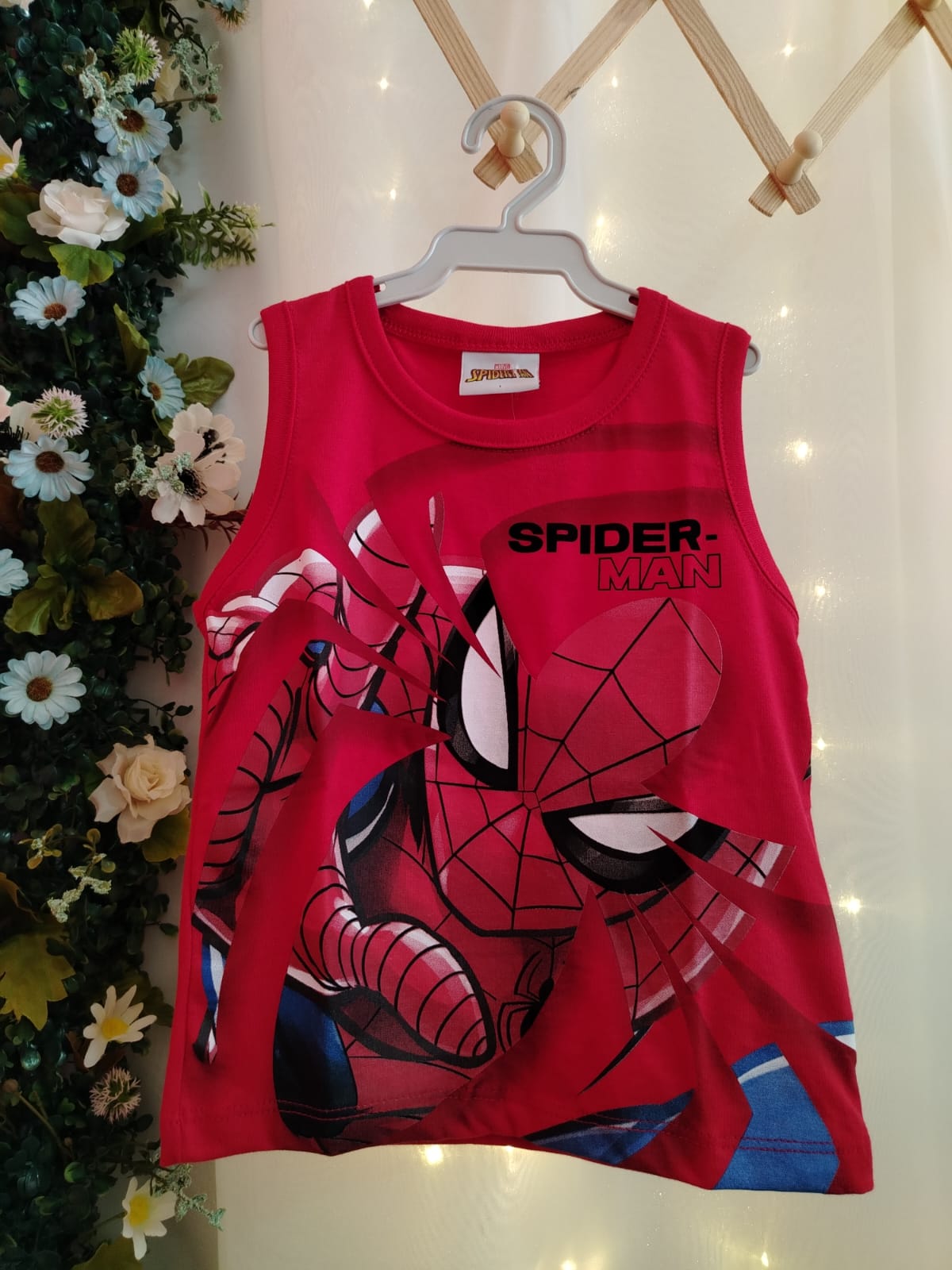 REGATA MASC INF SPIDER MAN 02645 TAMANHO 1 VERMELHO - Imagem 2