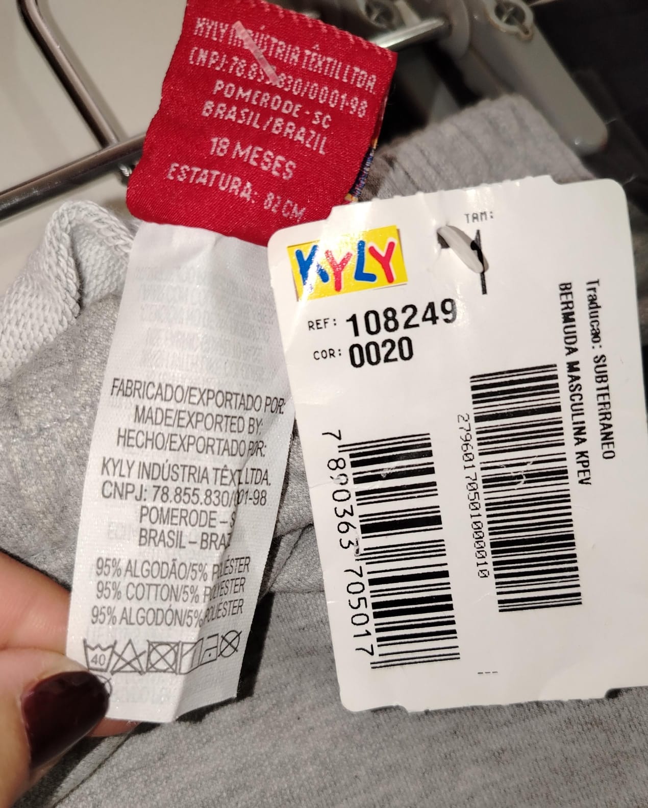 BERMUDA MASC UNDERGROUND 108249 TAM 1 cor 0020 - Imagem 4