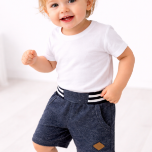 Bermuda Moletom Masculina Marinho Tamanho 01 – Ref. 4136/4