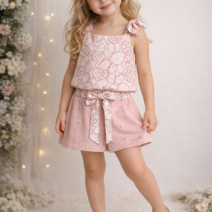 CONJ FEM INF SHORTS SAIA/FAIXA 3450076 TAMANHO 6