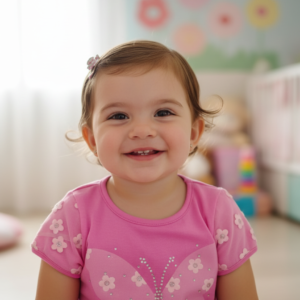 Blusa Menina Rosa Borboleta Flores Ref.09908533 tamanho 1