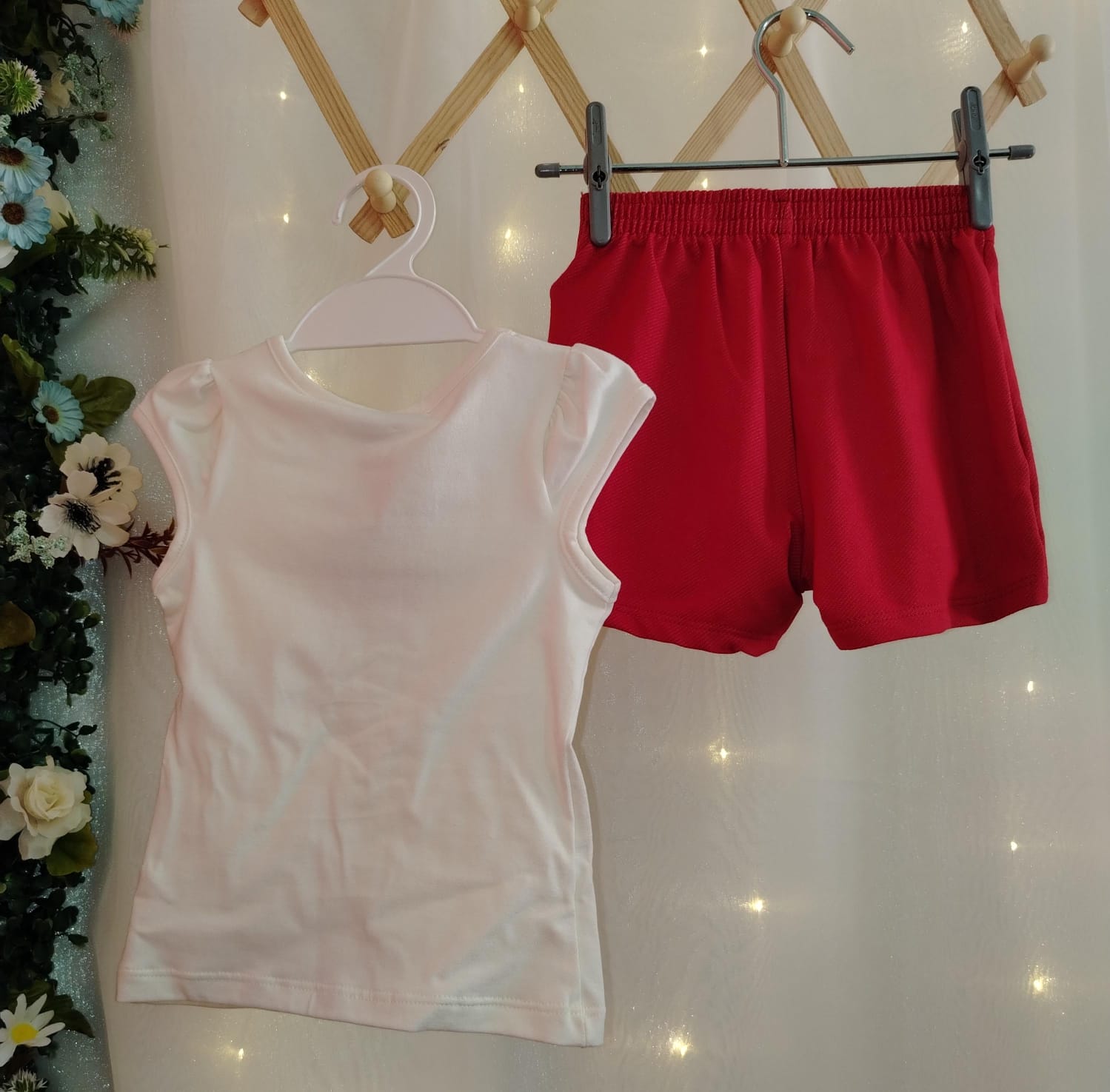 CONJ FEM INF MC SHORTS SAIA TIGRE17170 TAMANHO 1 - Imagem 4